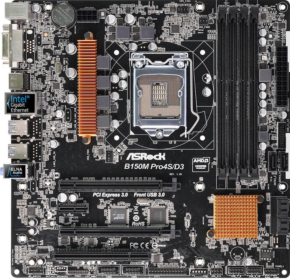 Asrock b150m hds какие процессоры поддерживает